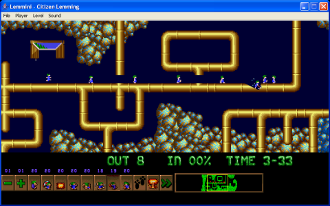 Lemmings 95 🔥 Play online